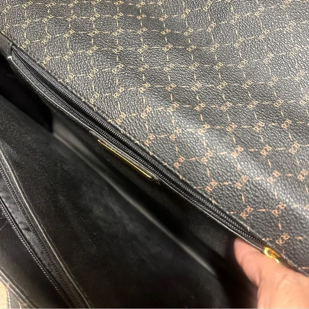 Ambassador Roberta Vintage Elegant Shoulder Briefcase Unisex